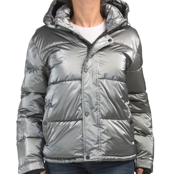 BcbgMaxxria liquid super puff jacket - Picture 6 of 6